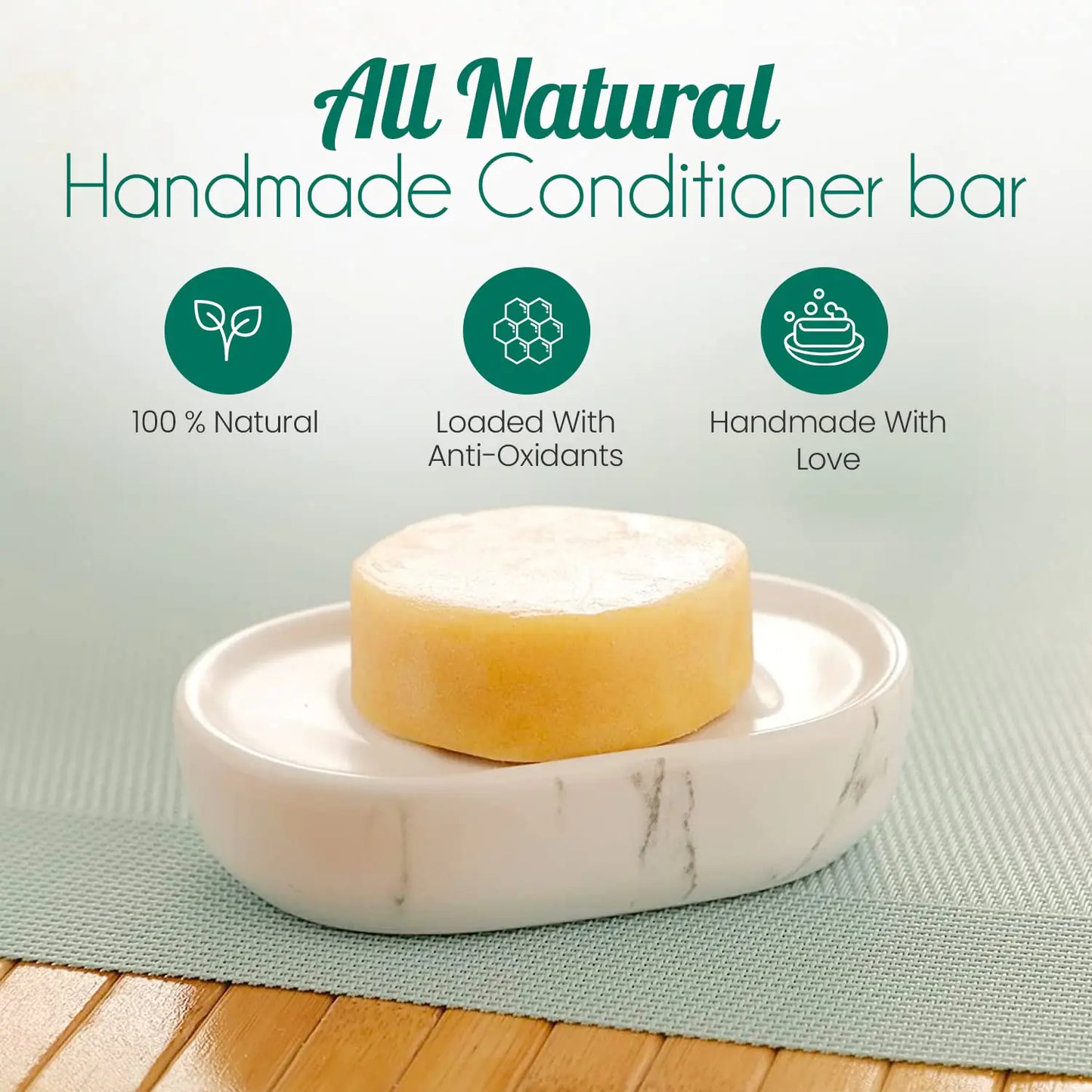 All natural Handmade Conditioner Bar