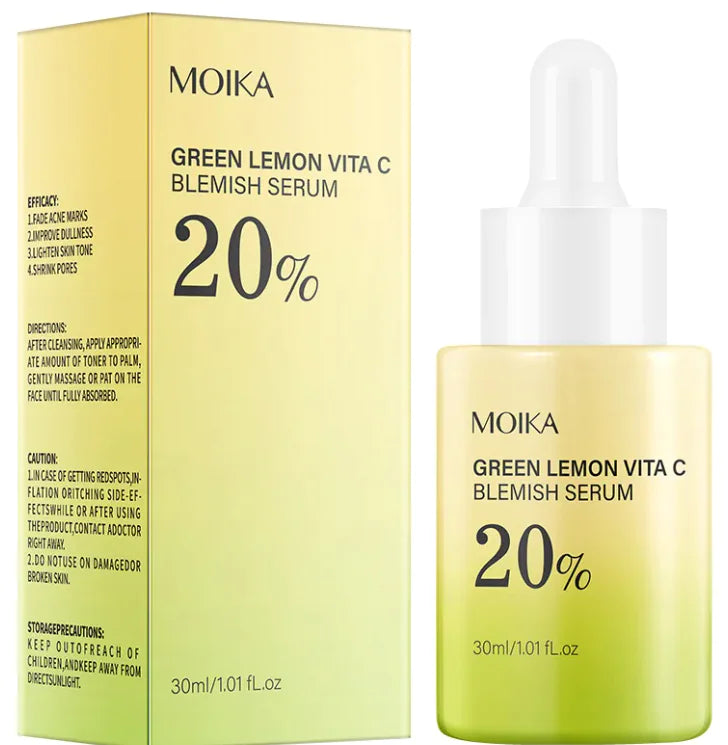 Moika Green Lemon Vita C Blemish Serum